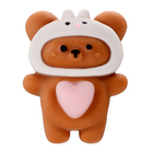 Сквиш антистресс мялка «Мишка»в шапочке - Фото 2