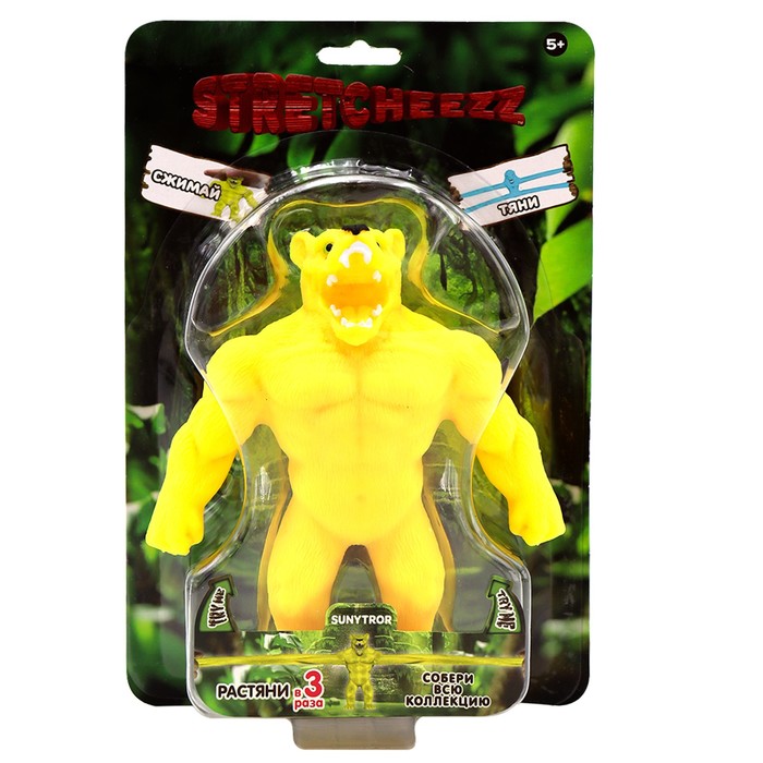 

Фигурка-тянучка Stretcheezz «Медведь», цвет жёлтый, 14 см