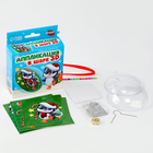 Ёлочный шар своими руками на новый год «Аппликация. Пингвинчик», набор для творчества - Фото 2