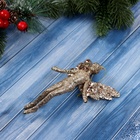 Ёлочная игрушка "Феечка блеск" 13х8 см, золото 10514226