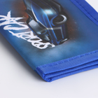 Кошелёк детский на липучке Выбражулька, синий - Фото 3