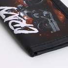 Кошелёк детский Crazy Выбражулька, на липучке, чёрный - Фото 3