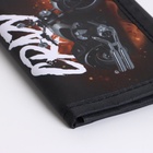 Кошелёк детский Crazy Выбражулька, на липучке, чёрный - Фото 5