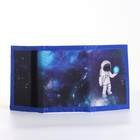 Кошелёк детский «Астронавт», на липучке, Выбражулька, синий - фото 65544978