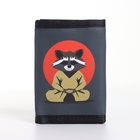 Кошелёк детский на липучке «Выбражулька», тёмно-серый - Фото 4