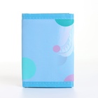 Кошелёк детский «Рэкс» Выбражулька, на липучке, голубой - Фото 4