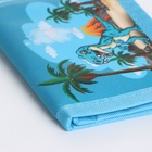 Кошелёк детский «Динозавр» Выбражулька, на липучке, голубой - Фото 5