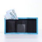 Кошелёк детский «Динозавр» Выбражулька, на липучке, голубой - фото 65544995