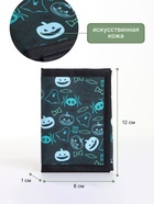 Кошелёк детский на липучке «Выбражулька», тёмно-зелёный - Фото 2