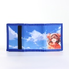 Кошелёк детский Выбражулька «Аниме», на липучке, голубой - фото 65545001