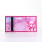 Кошелёк детский Выбражулька «Девочка», маленький, на липучке, розовый - фото 65545003