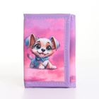 Кошелёк детский на липучке Выбражулька, розовый - Фото 1