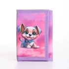 Кошелёк детский на липучке Выбражулька, розовый - Фото 3