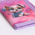 Кошелёк детский на липучке Выбражулька, розовый - Фото 5