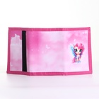 Кошелёк детский «Единорог», на липучке, Выбражулька, розовый - фото 65545011