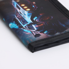 Кошелёк детский «Машина» Выбражулька, на липучке, чёрный - Фото 3