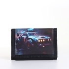 Кошелёк детский «Машина» Выбражулька, на липучке, чёрный - Фото 3