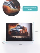 Кошелёк детский «Погоня» Выбражулька, на липучке, чёрный - Фото 2