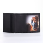 Кошелёк детский «Погоня» Выбражулька, на липучке, чёрный - фото 120732257