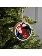 Подвеска световая «Снегири», 10 см, от батареек LR41×3, свечение тёплое белое - Фото 5