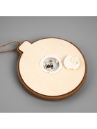 Подвеска световая «Снегири», 10 см, от батареек LR41×3, свечение тёплое белое - Фото 6