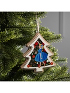 Подвеска световая «Девочка с игрушками», 11×12 см, от батареек LR41×3, свечение тёплое белое - Фото 5