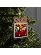 Подвеска световая «Белочка с подарками», 11×9 см, от батареек LR41×3, свечение тёплое белое - Фото 4