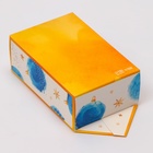 Коробка - конфета новогодняя подарочная складная «Новый год», 9×14.5×5 см - Фото 2
