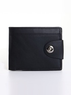 Портмоне мужское, отделение на молнии, на магните, чёрное - Фото 8