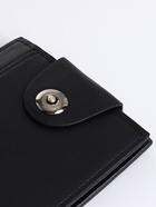 Портмоне мужское, отделение на молнии, на магните, чёрное - Фото 6