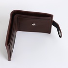 Портмоне мужское на магните, коричневое - Фото 10