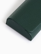 Футляр для очков на магните, размер 16×6×2.8 см, тёмно-зелёный - Фото 3