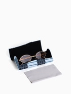 Футляр для очков на магните, в клетку, размер 16×6×3.3 см, голубой - Фото 2