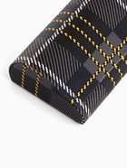 Футляр для очков на магните, в клетку, размер 16×6×3.3 см, чёрный/жёлтый - Фото 3