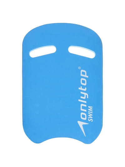 Доска для плавания ONLYTOP, 44×28×3.3 см, цвет голубой