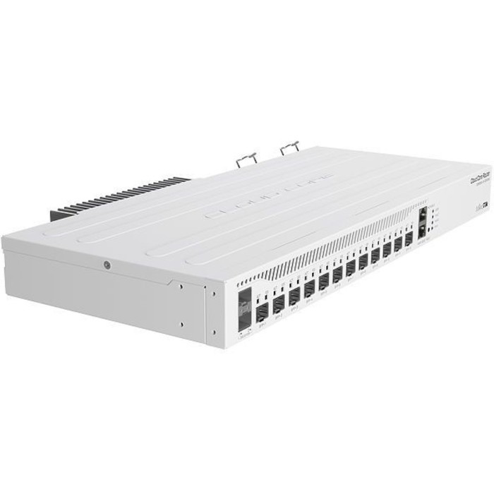 Роутер MikroTik CCR2004-1G-12S+2XS 10/100/1000BASE-TX/SFP+ белый - фото 51659308