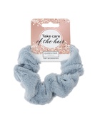 Резинка для волос QF «Орбита», нежность, 9 см, голубая - Фото 4