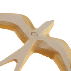 Панно на стену, декор из гипса «Ласточки», 7 шт., 18×11 см, золотые - Фото 4