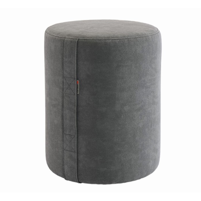 Пуф «Рони 2», 350×350×455 мм, велюр, цвет графит - Фото 1