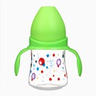 Бутылочка для кормления Крошка Я, широкое горло, Ø50 мм, от 0 мес., 150 мл, зеленый - Фото 2