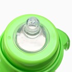 Бутылочка для кормления Крошка Я, широкое горло, Ø50 мм, от 0 мес., 150 мл, зеленый - Фото 5