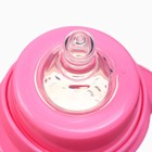 Бутылочка для кормления Крошка Я, широкое горло, Ø50 мм, от 0 мес., 150 мл, розовый - Фото 6