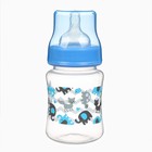 Бутылочка для кормления M&B, широкое горло, Ø50 мм, от 0 мес.,180 мл., голубой - Фото 2