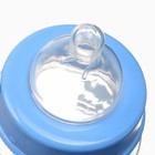 Бутылочка для кормления M&B, широкое горло, Ø50 мм, от 0 мес.,180 мл., голубой - Фото 6