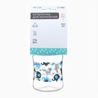 Бутылочка для кормления M&B, широкое горло, Ø50 мм, от 0 мес.,180 мл., голубой - Фото 9