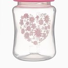 Бутылочка для кормления M&B, широкое горло, Ø50 мм, от 0 мес.,180 мл., розовый - Фото 5