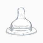 Бутылочка для кормления M&B, широкое горло, Ø50 мм, от 0 мес.,180 мл., розовый - Фото 7