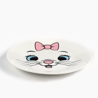 Тарелка плоская детская «Кошечка Мари», 20 см, керамика, Коты аристократы - Фото 2