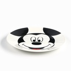 Тарелка плоская детская «Mickey», 20 см, керамика, Микки Маус 10485858 - фото 14078587