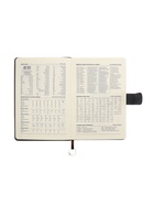 Ежедневник недатированный А5, 140 листов в клетку, кожзам, с ручкой, в подарочной коробке, серый - Фото 11